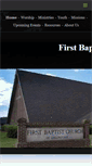 Mobile Screenshot of firstbaptistcollinsville.org